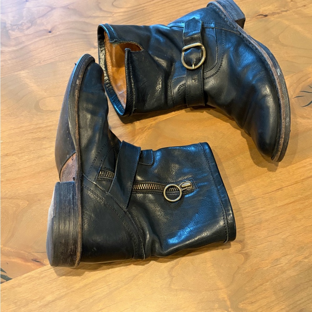 FIORENTINI BAKER Womens ETERNITY
ELI Black Leather Boots 36 / US 6 - Picture 4 of 11